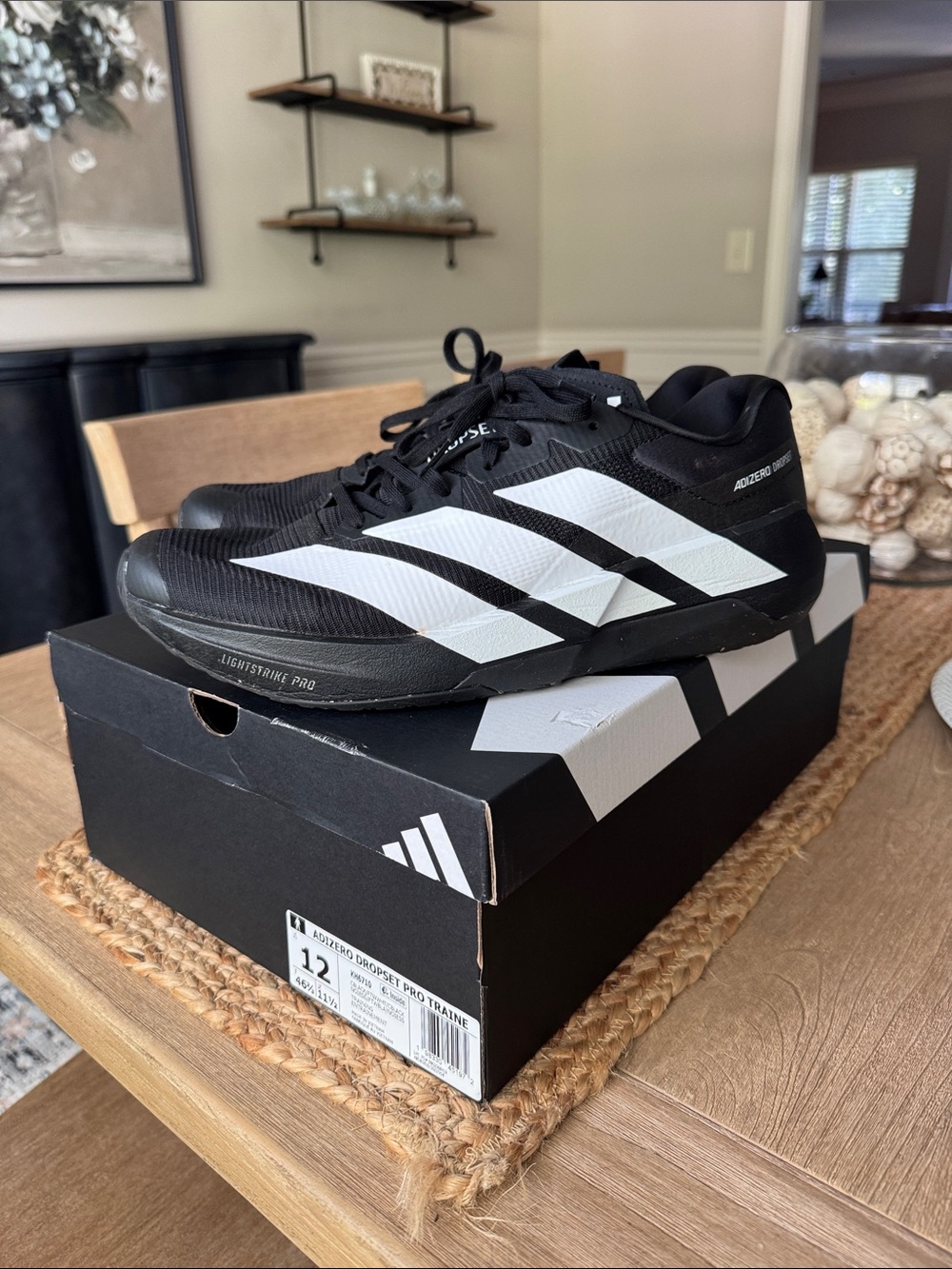 Adizero dropset pro adidas size 12D men’s worn 3 times
